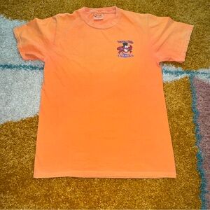 Bayou Bills Crab House Orange T Shirt Size S Don’t Worry Be Crabby